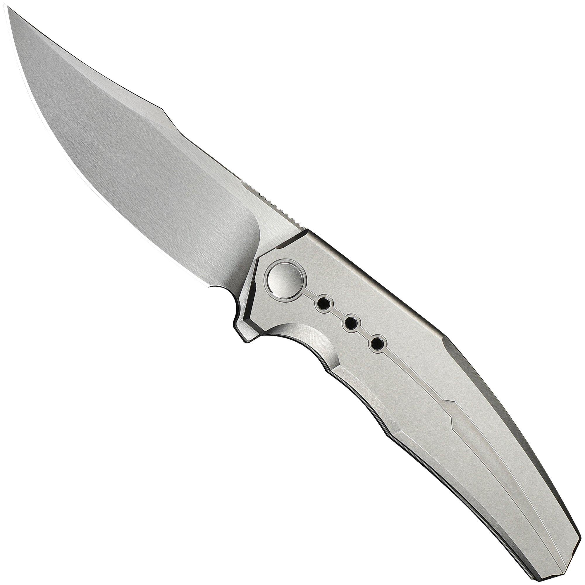 WE Knife Kyklos WE23086-4 Satin M390, Titanium, pocket knife
