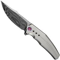 Image pour WE Knife Kyklos WE23086-DS1 Fafnir Damasteel, Titanium, couteau de poche