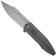 Image for WE Knife Flight Line WE23089-1, Limited Edition, Stonewashed Böhler M390, Dark Gray Titanium pocket knife