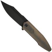 Immagine per WE Knife Flight Line WE23089-2, Limited Edition, Blackwashed Böhler M390, Bronze Titanium, coltello  da tasca