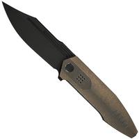 Immagine per WE Knife Flight Line WE23089-2, Limited Edition, Blackwashed Böhler M390, Bronze Titanium, coltello  da tasca