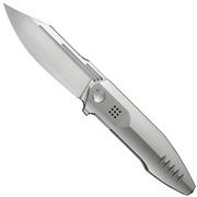 Image for WE Knife Flight Line WE23089-3, Limited Edition, Hand Rubbed Satin Böhler M390, Polished Bead Blasted Titanium pocket knife