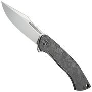 Afbeelding voor WE Knife Essential Knight WE24003-3 Satin Böhler M390, Etched Gray Titanium, zakmes, Jason Knight design