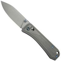 Image pour WE Knife Bougie Banter WE24009-2 Gray Stonewashed Gray Titanium, couteau de poche, Ben Petersen design