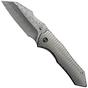 Afbeelding voor WE Knife High-Fin XL WE24010-DS1 Hakkapella Damasteel, Diamond Patterned Polished Titanium, zakmes