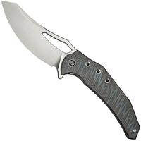 Image pour WE Knife Epaulette WE24024-2 Satin M390 Diamond/Tiger Stripe Flamed Titanium, couteau de poche, Gavko Knives design