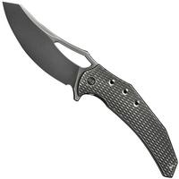 Immagine per WE Knife Epaulette WE24024-4 Polished Gray Bohler M390 Diamond Patterned Polished Gray Titanium, coltello da tasca, Gavko Knives design