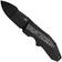 Bild für WE Knife Coral WE24044-1, Black Stonewashed CPM 20CV, Black Titanium, Aluminum Foil Carbon Fiber Inlay Taschenmesser, Gustavo T. Cecchini Design