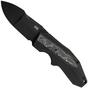 Image pour WE Knife Coral WE24044-1, Black Stonewashed CPM 20CV, Black Titanium, Aluminum Foil Carbon Fiber Inlay couteau de poche, Gustavo T. Cecchini design