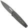 Afbeelding voor WE Knife Hull WE24046-2, Limited Edition, Gray Stonewashed Böhler M390, Gray Titanium zakmes