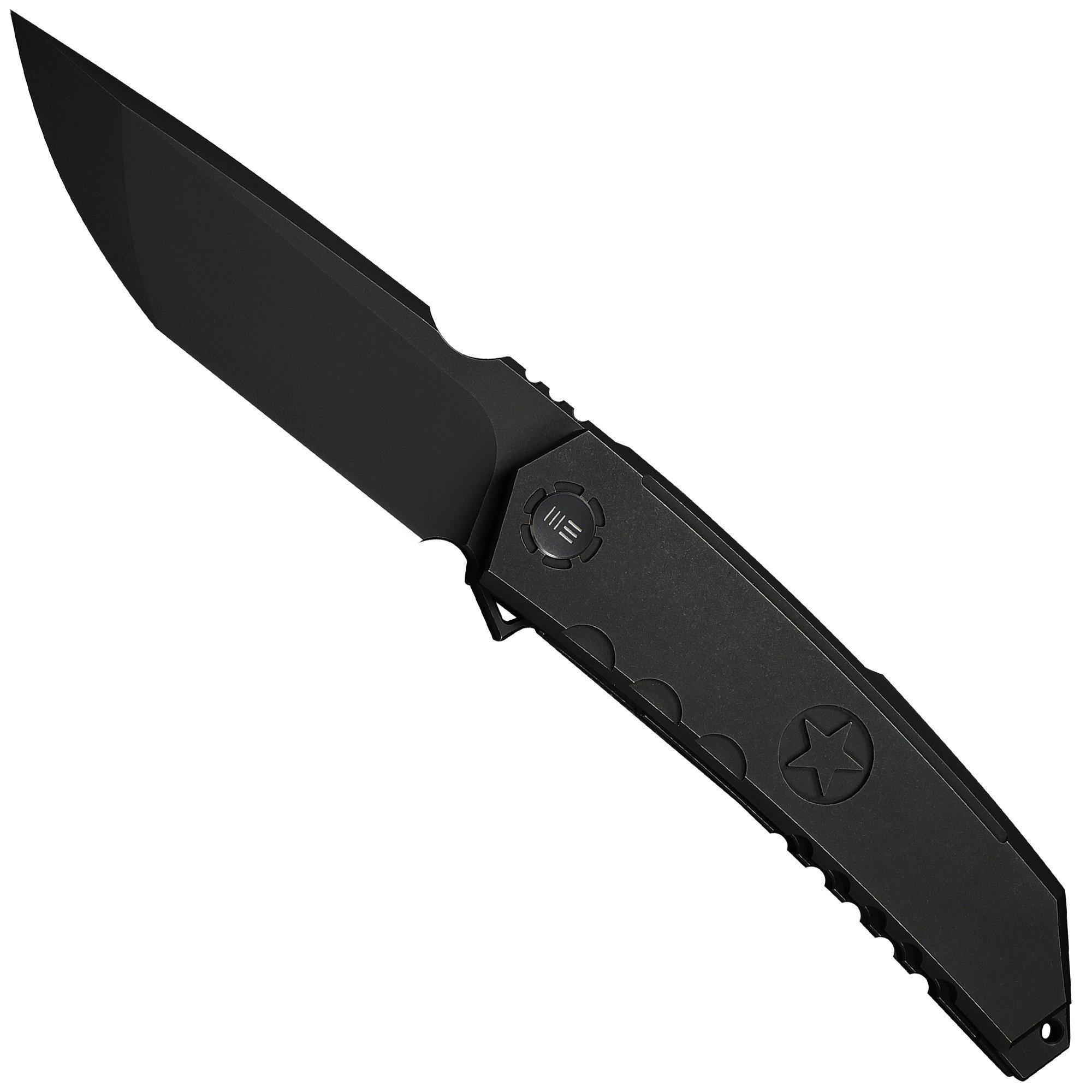 WE Knife Capstan Limited Edition WE24047-1, Blackwashed Böhler M390, Black Titanium zakmes