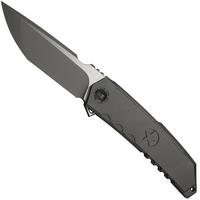 Imagem para WE Knife Capstan Limited Edition WE24047-2, Gray Stonewashed Böhler M390, Gray Titanium, navalha