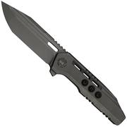Bild für WE Knife Gunwale Limited Edition WE24048-1, Grey Stonewashed Böhler M390, Grey Titanium Taschenmesser