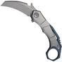 Image pour WE Knife Tayra WE24069-2 Stonewashed Böhler M390, Gray Titanium, couteau de poche