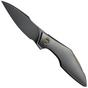 Image for WE Knife Krait Snake WE24084-3 Polished Gray Böhler M390, Polished Gray Titanium, Gold Anodized Hardware, pocket knife, Tashi Bharucha design