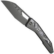 Afbeelding voor We Knife Inceptus WE25017-1, Gray Stonewashed M390, Black/White G10 zakmes, Robert Saniscalchi design