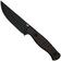 Afbeelding voor WE Knife Notchline WE25047-2, Blackwashed CPM S35VN, Copper Foil Carbon Fiber jachtmes 