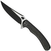 Imagem para WE Knife Dracarys WE25061B-5, 12th Anniversary Limited Edition, Black/Satin Böhler M390, Blackwashed Dragonscale Titanium navalha