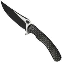 Imagem para WE Knife Dracarys WE25061B-5, 12th Anniversary Limited Edition, Black/Satin Böhler M390, Blackwashed Dragonscale Titanium navalha