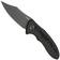 Image for WE Knife Varg WE25074-3, Stonewashed CPM MagnaCut, Tiger Stripe Flamed Titanium, Rose Carbon Fiber Inlay pocket knife