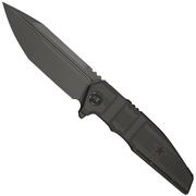 Image for WE Knife Breach WE25077-1, Limited Edition, Dark Gray Stonewashed Böhler M390, Charcoal Gray Titanium pocket knife