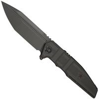 Image for WE Knife Breach WE25077-1, Limited Edition, Dark Gray Stonewashed Böhler M390, Charcoal Gray Titanium pocket knife
