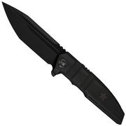 Image for WE Knife Breach WE25077-2, Limited Edition, Blackwashed Böhler M390, Black Titanium pocket knife