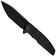 Image for WE Knife Breach WE25077-2, Limited Edition, Blackwashed Böhler M390, Black Titanium pocket knife