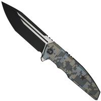 Immagine per WE Knife Breach WE25077-3, Limited Edition, Blackwashed/Satin Böhler M390, Pixel Pattern Titanium, coltello  da tasca
