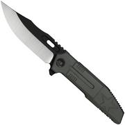 Imagem para WE Knife Barracks Limited Edition WE25078-1, Blackwashed/Satin Böhler M390, Dark Olive Titanium, navalha