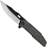 Imagem para WE Knife Barracks Limited Edition WE25078-1, Blackwashed/Satin Böhler M390, Dark Olive Titanium, navalha