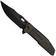 Obraz dla Nóż składany WE Knife Barracks Limited Edition WE25078-2, Blackwashed Böhler M390, Bronze Titanium