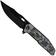 Obraz dla Nóż składany WE Knife Barracks Limited Edition WE25078-3, Blackwashed Böhler M390, Pixel Pattern Titanium