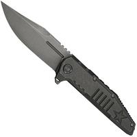 Image pour WE Knife Temper Limited Edition WE25079-1, Grey Stonewashed Böhler M390, Grey Titanium, couteau de poche