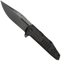 Bild für WE Knife Temper Limited Edition WE25079-2, Polished Grey Böhler M390, Charcoal Grey Titanium Taschenmesser