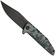 Image pour WE Knife Temper Limited Edition WE25079-3, Dark Grey Stonewashed Böhler M390, Pixel Pattern Titanium, couteau de poche