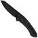 Afbeelding voor WE Knife Suisei WE25086-3, Dark Graphite Stonewashed M390, Dark Graphite Titanium, Black/White Carbon Fiber Inlay zakmes, Dew Hara design