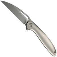 Afbeelding voor WE Knife Tiercel WE26021-2, Stonewashed CPM MagnaCut, Grey Titanium zakmes