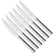 WMF Nuova 1291716046 set di coltelli da bistecca con forchette, 6 pezzi