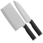 WMF Kineo 1882229992 set de couteaux asiatiques 2 pièces
