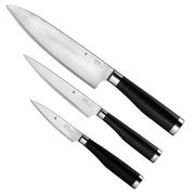 WMF Yari 1884609990 Juego de cuchillos de 3 piezas