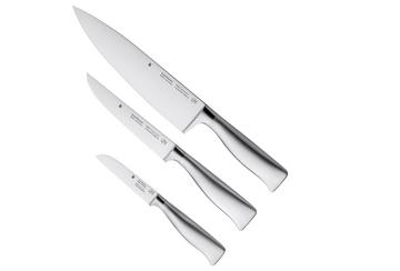 WMF Grand Gourmet 1894939992 Juego de cuchillos de cocina de 3 piezas