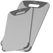 WMF Silit 2142304555 2-piece cutting board set, grey