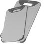 Image for WMF Silit 2142304555 2-piece cutting board set, grey