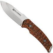 Willumsen Birddog BD21LSW Light Stonewashed, bushcraft knife