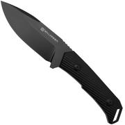 Willumsen Paragon DL22MID Midnight, AUS-8, fixed knife