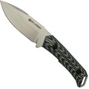 Willumsen Paragon DL22TGR Grey Black G10, AUS-8, fixed knife