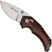 Willumsen Red E, RE21SRW Stonewashed, Rosewood couteau de poche