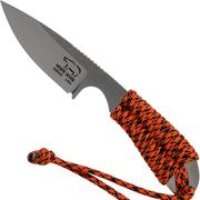 White River Knives M1 Backpacker Orange Paracord neck knife, Kydex sheath