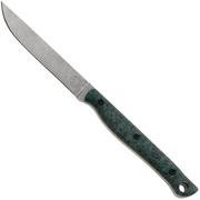 Afbeelding voor White River Knives GripXodus 3 WREX3-VB Stonewashed S35VN, Viridian Blue GripX, vaststaand mes